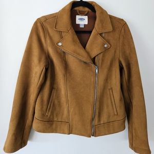 Old Navy Faux Suede Jacket, Women's Small